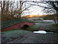 Bridge and ford over the Bourn Brook