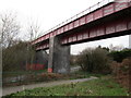 Former railway bridge crossing Mansfield Road