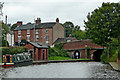 Canal by Newcastle Road in Stone, Staffordshire