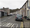 One-way sign, Goodrich Crescent, Crindau, Newport