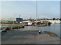 Sharpness Docks - entrance lock