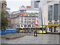 Tram stop on Exchange Square