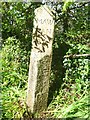 Old Guide Stone at Crill Corner, Budock parish