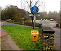 ST3090 : Cycle Route 49  sign facing Bettws Lane, Newport by Jaggery