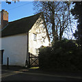 Saffron Walden: winter sunlight, Park Lane