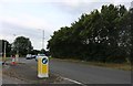 Roundabout on the A338. Burbage