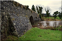 H4869 : Strong walls, Bloody Bridge, Aghagallon / Edenderry by Kenneth  Allen