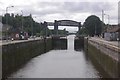 SJ6387 : One of the Latchford Locks by Richard Webb