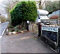 Ynysfforch Hill name sign, Seven Sisters