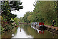 Canal approaching Etruria Junction in Stoke-on-Trent