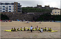 SW5140 : Surf School, Porthmeor Beach by habiloid