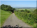 Track leading to Bar Hill