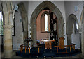 St Mary, Charlbury - tower arch and west altar