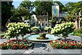 SH5837 : The Central Piazza at Portmeirion by Jeff Buck