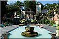 SH5837 : The Pool in the Piazza at Portmeirion by Jeff Buck