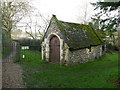 Small building in the churchyard, Watton at Stone