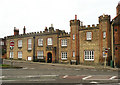 Castle Gatehouse and lodge. Castle Street, Hertford