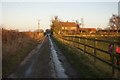 Lowthorpe Lane towards Brickyard House