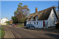 Fulbourn: plaster and thatch on Apthorpe Street