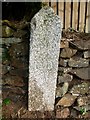 Old Boundary Stone in Weeth Road, Camborne