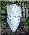 Old Milestone by the B3303, south of Camborne