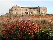 J4944 : Surviving wing of the largely demolished former Downe Hospital at Downpatrick by Eric Jones