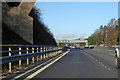 Northbound M23 roadworks