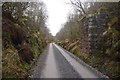 NX5866 : Demolished bridge, Portpatrick and Wigtownshire Railway by Richard Webb