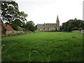 Grass field and St. Bartholomew