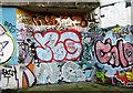TG2209 : Sovereign House - graffiti by Evelyn Simak