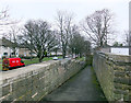 Pedestrian ramp between Bracken Hall Road and Bradley Boulevard