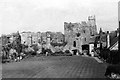 SS0697 : Manorbier Castle, 1954 – 2 by David M Murray-Rust