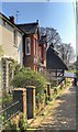 Henfield, Sussex - houses near the church