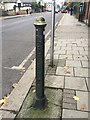 Crystal Palace Park bollard, Anerly Hill, south London