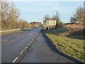 The A92 heading towards Dundee