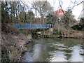 New footbridge over the Rea Brook