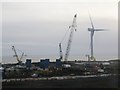 NT3698 : Wind turbine, Fife Energy Park by Becky Williamson