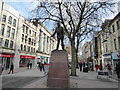 Scene on Queen Street, Cardiff