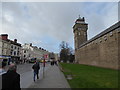 Streetscene outside Cardiff Castle