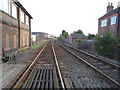 Railway towards Selby railway station