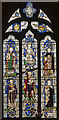 SK3871 : Stained glass window, St Mary & All Saints' church, Chesterfield by Julian P Guffogg