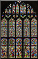 SK3871 : Stained glass window, St Mary & All Saints' church, Chesterfield by Julian P Guffogg