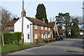 Cottages by church, Coleshill