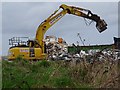 Demolition of the former Qinetiq site