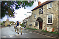 Riding Past The Kings Arms