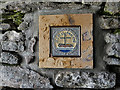 Old Churches House, Dunblane - the old chapel - inside plaque