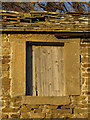 Old window at Broad Law (first floor)