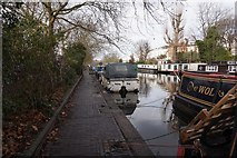 TQ2581 : Little Venice Moorings, Grand Union Canal by Ian S