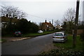 Looking west along The Street from Walberswick church