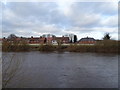 Houses on beside the River Ouse